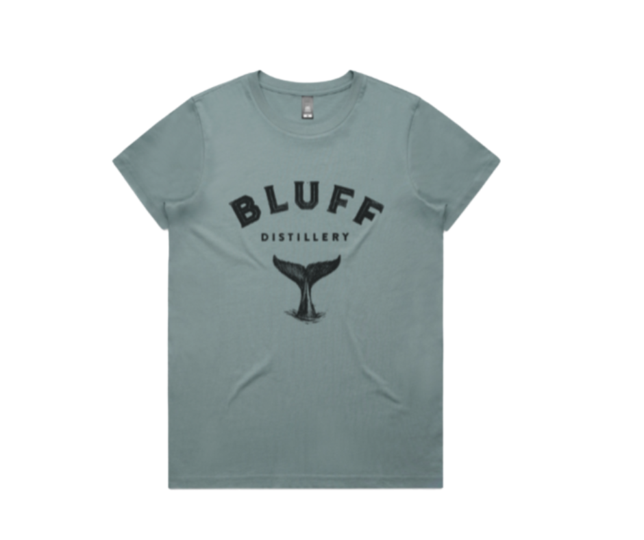 BLUFF TEE WOMENS - WHALE DESIGN